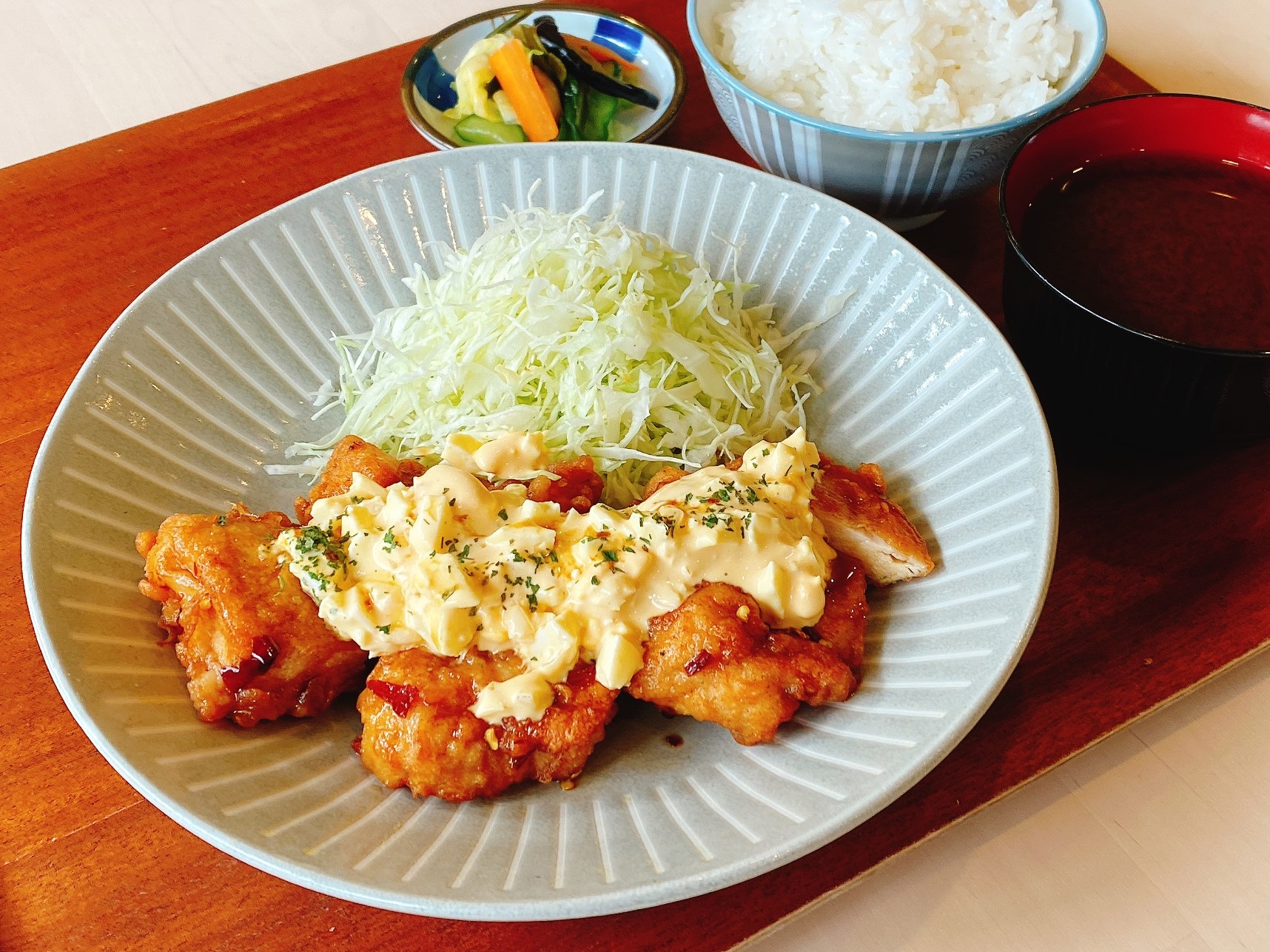 自家製タルタル＆南蛮ソース チキン南蛮定食